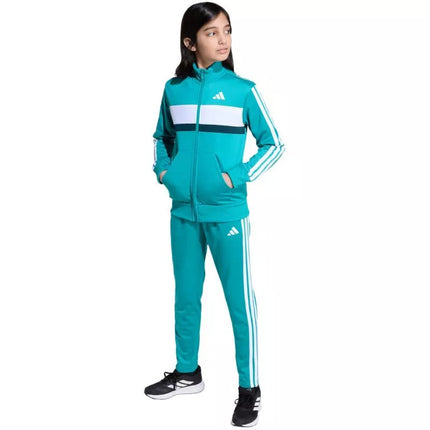 adidas Sezoninis Essentials Tiberio 3 Dryžiai Triko Jaunimo Tracksuit JN2245