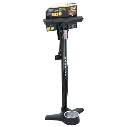 DUNLOP WORKSHOP/BICYCLE PUMP 174Psi WITH MANOMETER