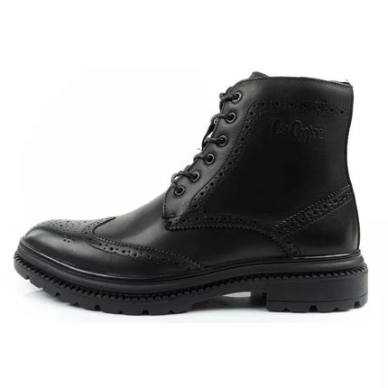 Lee Cooper men's shoes Chelsea boots elegant leather black
