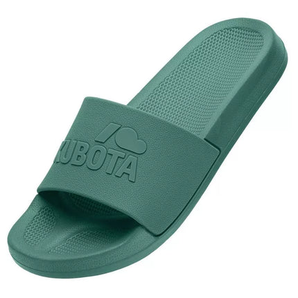 Kubota paprastos baseino šlepetės žalios K25SS-101-001-18-1