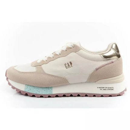 Gap women's sports shoes Osaka beige sneakers comfortable fashionable