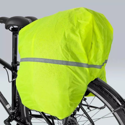 Wozinsky large bike rack bag 35l + rain cover black (WBB19BK)