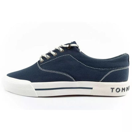 Tommy Hilfiger vyriški sportiniai batai kedai, madingi, patogūs, tamsiai mėlynos
