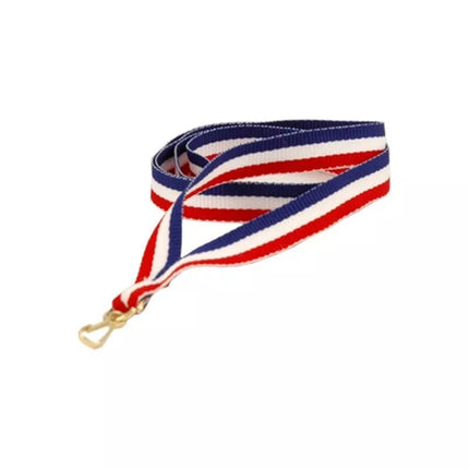 11 mm ribbon - blue, white, and red