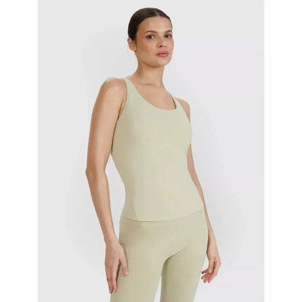 Women's quick-drying slim yoga and pilates top 4F 4FWSS25TFSLF428-42S