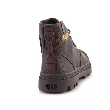 Palladium PAMPA HI COATED U 74375-249-M Dark Cocoa batai