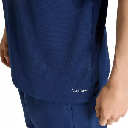 Men's adidas Entrada 26 Polo T-shirt navy blue JZ6663