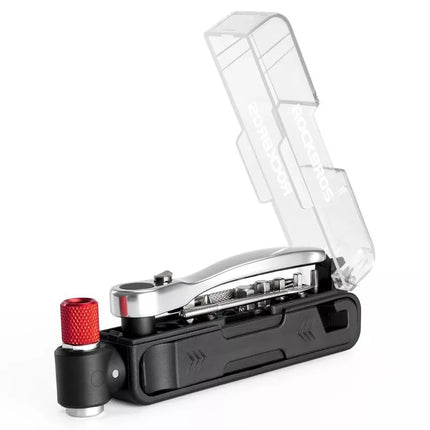 Rockbros Multitool Bike Tool Set with CO2 Pump and Ratchet Wrench - Black