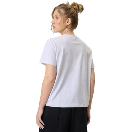 Women's T-shirt 4F F2738 cool light gray melange 4FWSS26TTSHF2738 27M