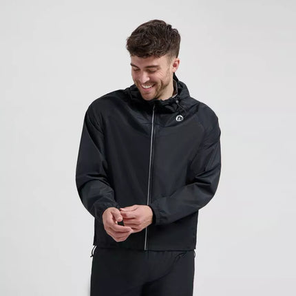 Rogelli unisex rain jacket CORE black L