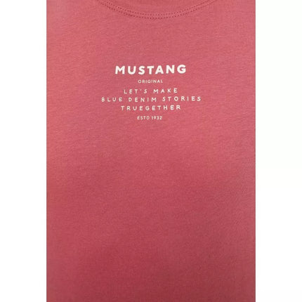 Mustang Alex C T-marškinėliai su spauda M 1013806 8268