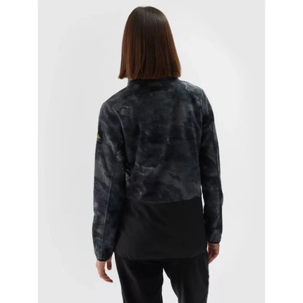 Moterims oversize fliso striukė su stovinčia apykakle 4F 4FWAW24TFLEF298-90A