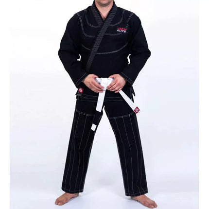Gi BJJ treniruočių - Juodas DBX ELITE A0 + A0 diržas