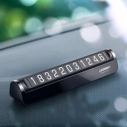 Ugreen automobilio telefono numerio lentelė juoda (LP178)