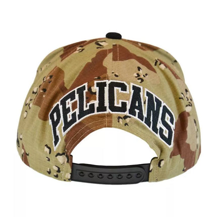 Mitchell & Ness NBA New Orleans Pelicans Šokoladinio Kamo Kepuraitė - HHSS1101-NOPYYPPPCAMO