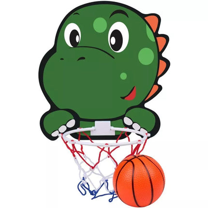 Krepšinio lenta 40x30CM su DINO kamuoliu