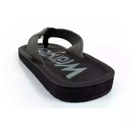 Wrangler men's Zane Flipflop shoes, gray flip-flops
