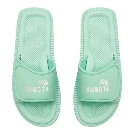Kubota Velcro Classic Flip Flops Pastel Green K25SS-100-001-17-1
