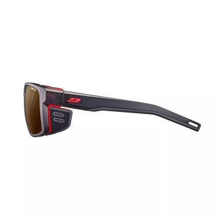 Julbo SHIELD REACTIV aukštumų 2-4 juodos oranžinės poliarizuoti akiniai (J5065014)