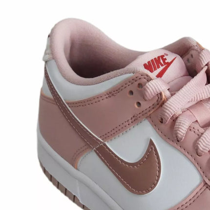 Nike Dunk Low GS Aksominiai Rožiniai Vaikiški Sportbačiai - DO6485-600