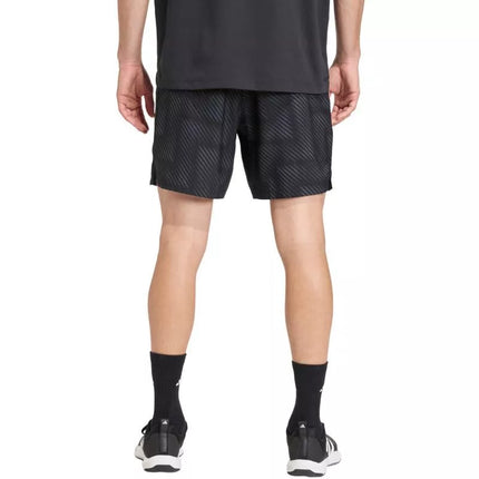 Men's adidas Tech Intensity Aop Shorts Black KB3123