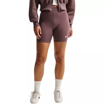 Moterų šortai Nike Sportswear Classics, rudi, DV7797 502