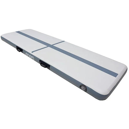 AIR TRUCK GYMNASTIC MATTRESS MAT ACROBATIC PATH 300X100X15CM ELECTRIC PUMP GRAY