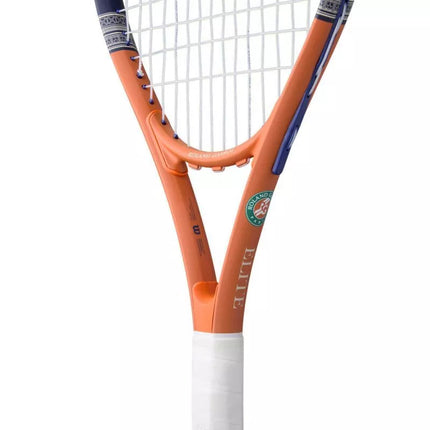 Wilson Roland Garros Elite Raketė 3 4 3/8 tamsiai mėlynos ir oranžinės spalvos teniso raketė WR193210U3