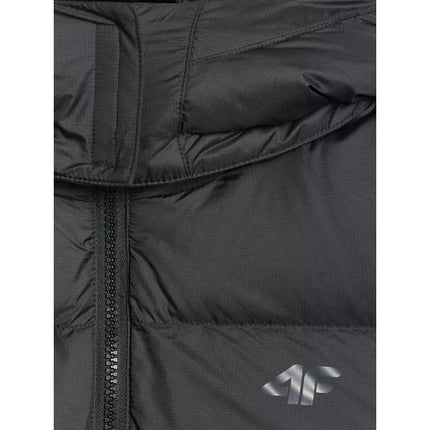 Women's down vest with natural filling 4F 4FWAW25TVJAF223-083S