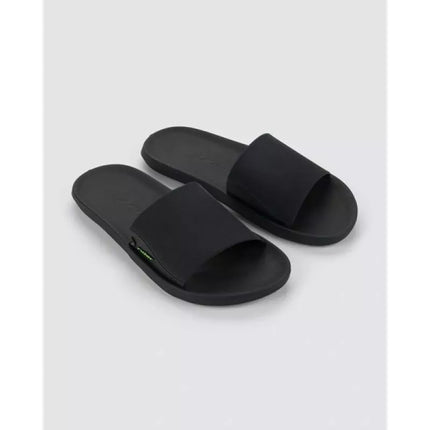 Vyriškos sportinės šlepetės Rider Feel Slide, patogios, juodos spalvos