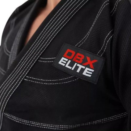 Gi BJJ treniruočių - Juodas DBX ELITE A0 + A0 diržas