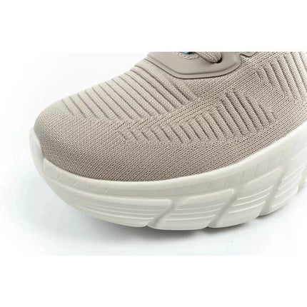 Skechers Bobs B Flex women's sneakers, fashionable beige