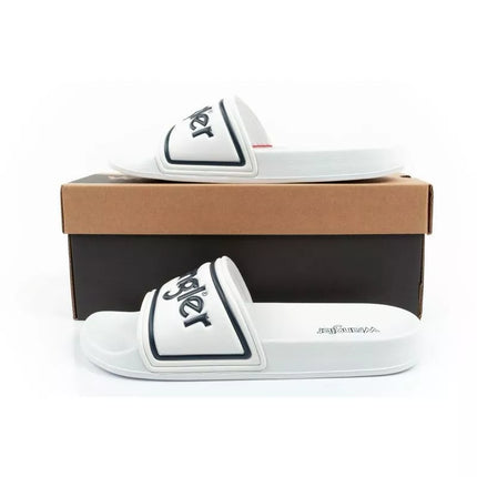Wrangler men's Averell Slider sports slippers comfortable white