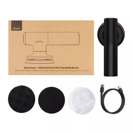 Baseus Cordless Electric Polishing Machine 30W 4000mAh Black (CRDLQ-B01)