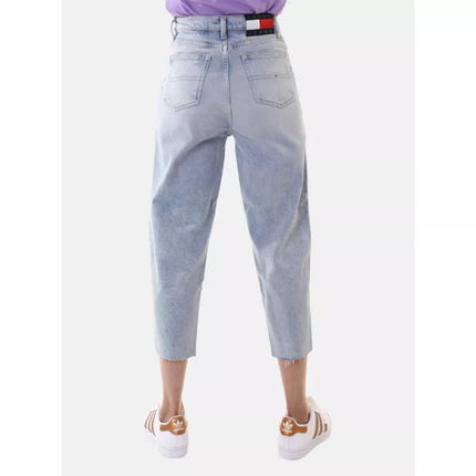 Tommy Jeans moteriški mamos kirpimo siaurėjantys džinsai DW0DW11561