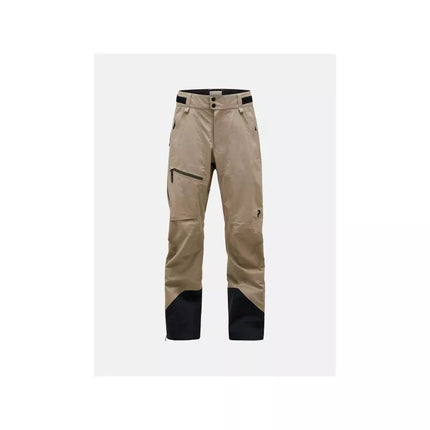 Peak Performance M Alpine Gore-Tex Slidinėjimo Kelnės Smėlio Spalvos