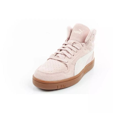 Puma Reb-L Mid women's sports shoes powder pink ankle boots for winter