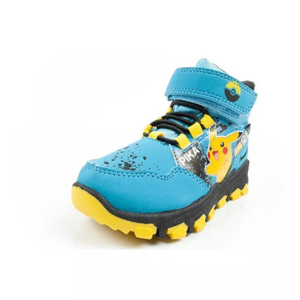 Leomil Pokemon children's winter ankle boots, insulated, waterproof, blue