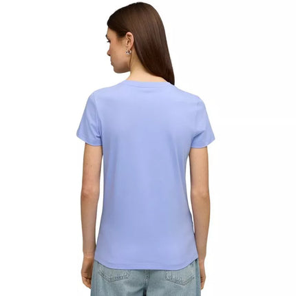 Puma ESS Script Tee moteriški marškinėliai violetiniai 691760 60