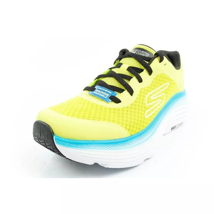 Vyriški Skechers Max Cushioning lengvi laimo spalvos bėgimo bateliai
