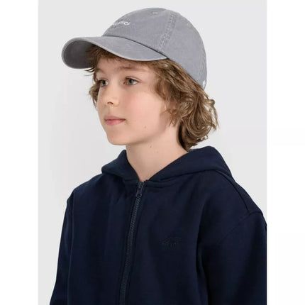 Boy's zip-up hooded sweatshirt 4F 4FJRMM00TSWSM2481-31S