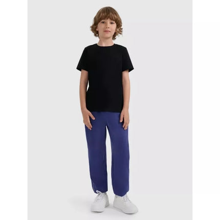 Boy's regular plain T-shirt 4F 4FJRMM00TTSHM3254-20S