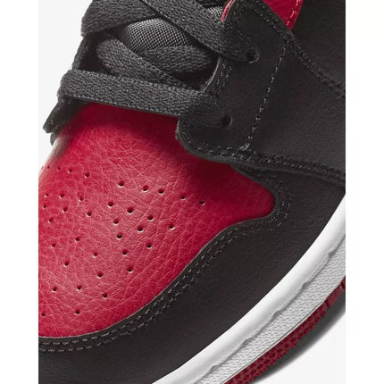 Air Jordan 1 Mid Banned GS retro batai - 554725-074
