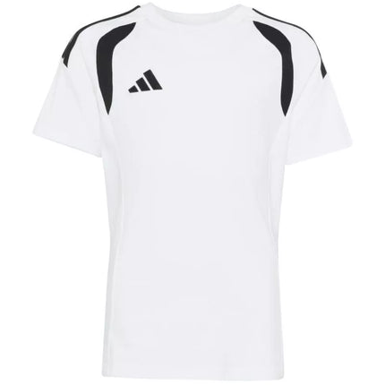 adidas Tiro 26 Lygos marškinėliai vaikams balti ir juodi KC3699