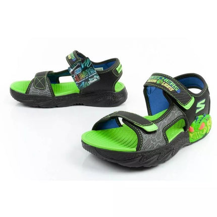 Skechers Jr. 400614L/BKLM Sandalai