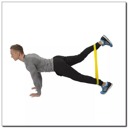 Gimnastikos lankas HMS GU04 GELTONAS 0.4 x 50 x 500 MM 17-03-010