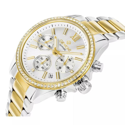 Giewont Sapphire Women's Watch Silver Gold GW3670-B4