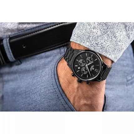 Men's Watch Giewont Chronograph Sapphire Black GW6310-B1