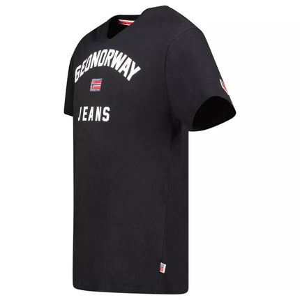 Geographical Norway Jassier marškinėliai 254 M SY1361H/GN-Black