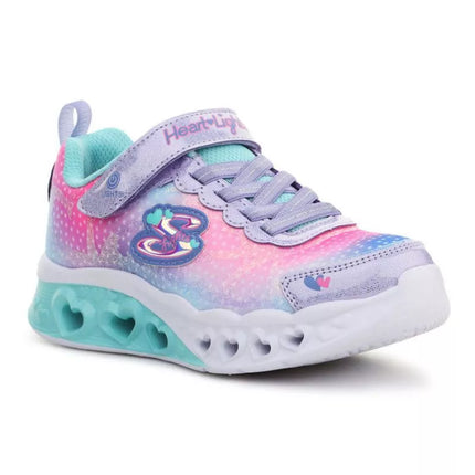 Skechers S Lights Flutter Heart Lights Jr 302315-LVMT bateliai